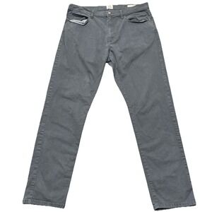 Flint and Tinder 365 Pants Mens 36x32 Gray Straight Fit Huckberry Chino Stretch